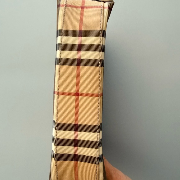 Burberry London Vintage Nova Check Mini Shoulder Bag Baguette + Dust Bag - Picture 6 of 9